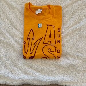 NWT Arizona State Sun Devils NCAA Graphic Tee – Men’s Large – Gold